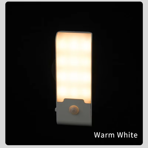LED Night Light Motion Sensor Rechargeable Night Lamp Magnetic Cabinet Closet Stairs Hallway Wall Bedroom Kitchen Night Lights