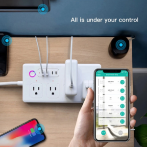 Zigbee Wifi Power Strip Tuya Smart Plug Smart Home Surge Protector Extension Cord Voice Control Work with Alexa Google Assistant