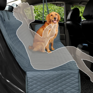 PETRAVEL Dog Car Seat Cover Waterproof Pet Travel Dog Carrier Hammock Car Rear Back Seat Protector Mat Safety Carrier for Dogs