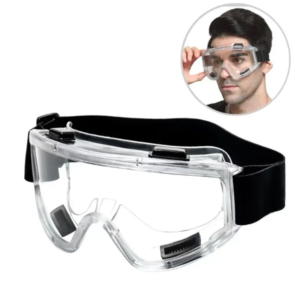 Safety Goggles anti Splash Dust Proof Clear Lens Eye Protection for Industrial Lab Work Research Safety Glasses