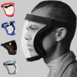 Kitchen Transparent Full Face Shield Home Oil-Splash Proof Eye Facial Anti-Fog Head Cover Safety Glasses