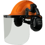 Protective Hard Hat Multifunctional Safety Helmet Steel Mesh Face Protection Lawn Mower Protective Equipment CE Forestry Helmet
