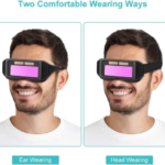 Welding Goggles Automatic Solar Automatic Darkening Safety Glasses UV Protective Welding Goggles Welder Glasses Protective Tools